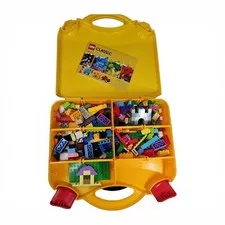 LEGO Classic 10713 Creative Suitcase Building Set Case Mixed Pieces Incomplete