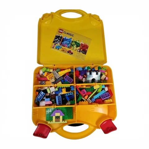 LEGO Classic 10713 Creative Suitcase Building Set Case Mixed Pieces Incomplete