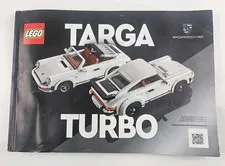 Lego Porsche 911 Targa Turbo Instruction Manual Booklet ONLY