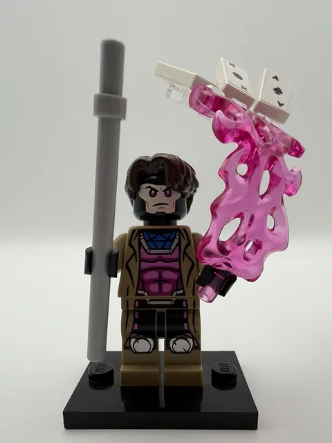 LEGO Gambit Minifigure 76294 Marvel X-Men The X-Mansion Mutant