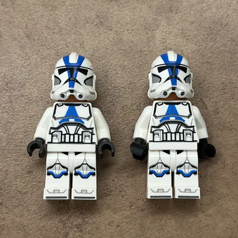 2x Lego Star Wars - 501st Legion Clone Trooper Phase 2 - 75280 New - w1094