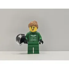 LEGO Speed Champions Aston Martin AMR23 Driver Minifigure sc116 Helmet New