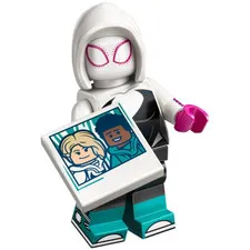 LEGO 71050 Spider-Verse Gwen Stacy-Spider Gwen CMF Minifigure NEW Complete