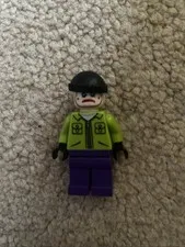 LEGO® Joker Henchman Lime Jacket 6863 Mini Figure Batman II used