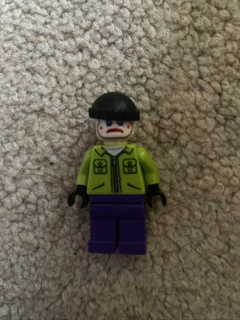 LEGO® Joker Henchman Lime Jacket 6863 Mini Figure Batman II used