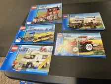 2009 LEGO City 7634 7635 7639 7641 (1-2) Corner manual only No Bricks Lot 006