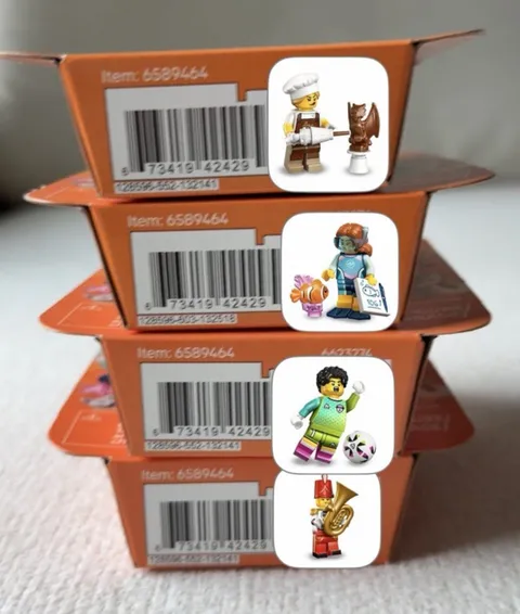 LEGO Minifigures Series 29 Lot of 4 - NEW SEALED