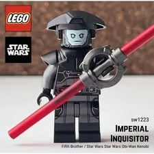 LEGO STAR WARS MINI-FIGURE Imperial Inquisitor Fifth Brother Rebels Custom Build