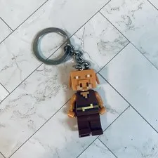 LEGO 854244 Minecraft Piglin Minifigure Keychain Minecraft The Movie