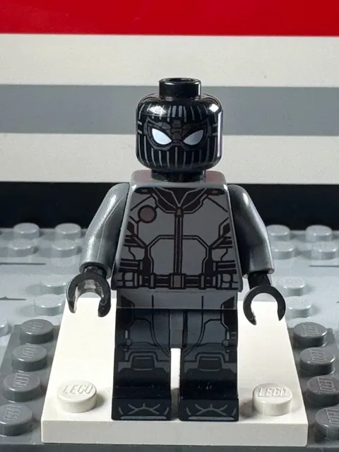 Retired Lego Spider-Man Stealth Suit Minifigure sh0578 Far From Home Excellent