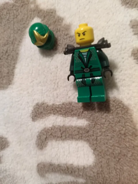 LEGO Ninjago Green Ninja Minifigure - NJO0065 - Lloyd ZX - Shoulder Armor