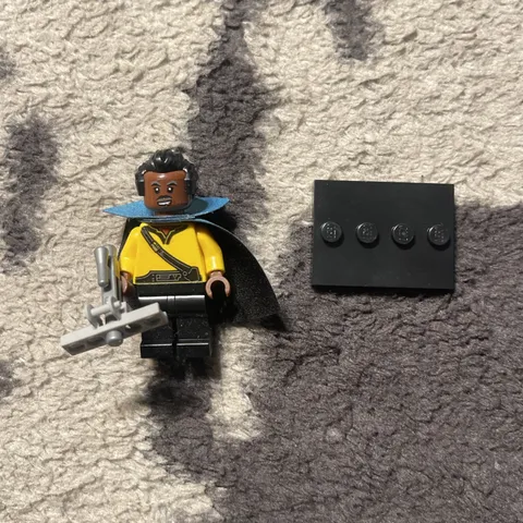 Lego Star Wars Lando Calrissian, Old (Cape w/ Collar) Minifigure sw1067 - 75257