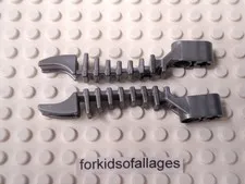 LEGO Bionicle Weapon Thornax Projectile Ball Launcher 64275 Flat Silver x2
