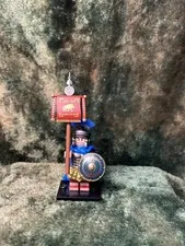 1x 54mm MINI ROMAN STANDARD BEARER 20th LEGION + 1x Banner on Genuine LEGO Base