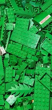LEGO 1/2lb Green Bulk Lot Mixed Bricks, Plates & Pieces