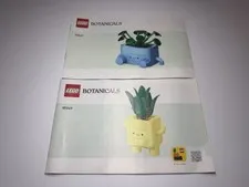 LEGO Botanicals 10349 Happy Plants Instruction Manual Only