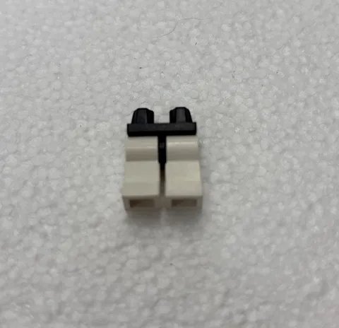 LEGO Star Wars White Minifigure Legs with Black Hips Clone Stormtrooper