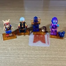 LEGO Spider-Man Across The Spider-Verse Minifigure Sun Spider Werewolf 2099 Byte