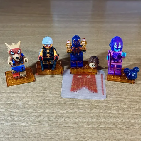 LEGO Spider-Man Across The Spider-Verse Minifigure Sun Spider Werewolf 2099 Byte