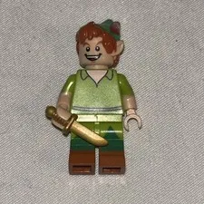 Lego Peter Pan Collectible Minifigure Disney Series 1 CMF Complete Gold Dagger