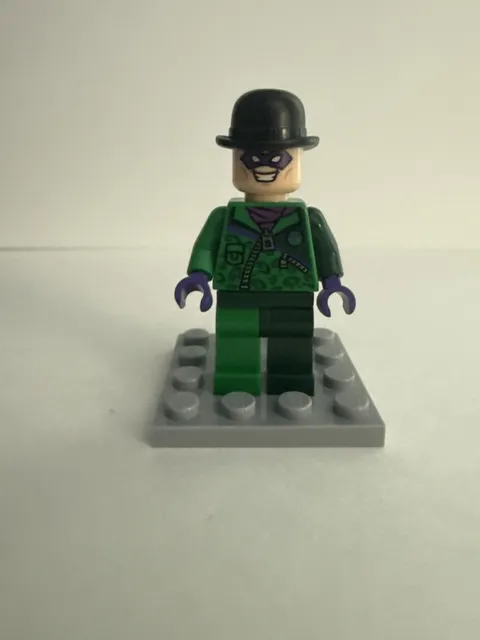 LEGO Super Heroes DC Batman The Riddler (sh0088) Minifigure 76012 (Wrong Hat)
