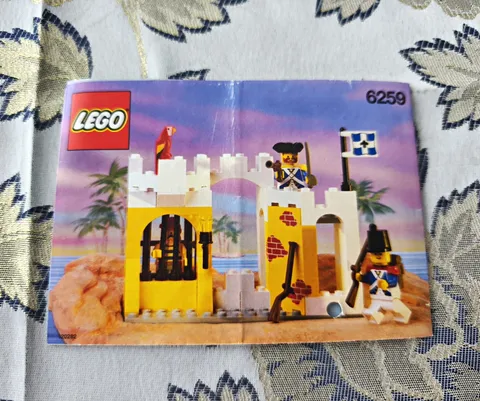 LEGO instructions pirates 6259 broadside's brig manual booklet DE/EN/FR