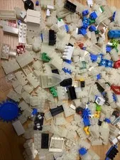 Lot Of 200 Plus Glow In The Dark Legos Bricks And Pieces