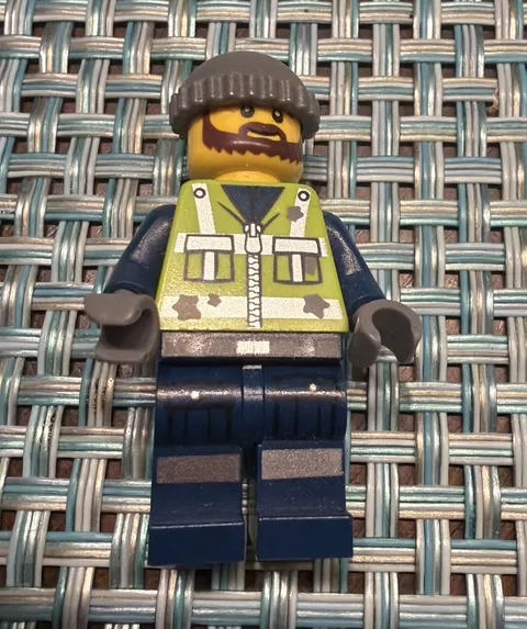 Garbage Man Dan The LEGO Movie LEGO Minifigure minifig Figure Guy Trash