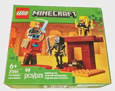 LEGO Minecraft 21266 The Nether Lava Battle Complete Set 99 pcs Ages 6+