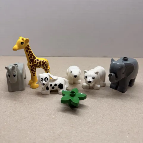 Lego of 6 Duplo Animal Lot Toy Bundle