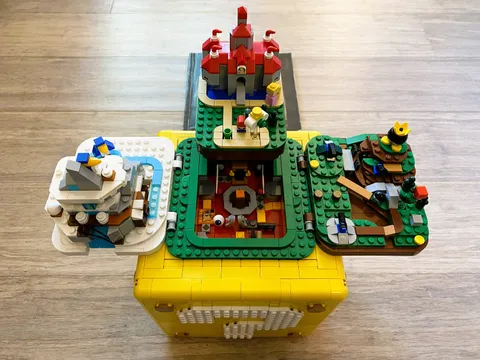 LEGO Super Mario: Super Mario 64 Question Mark Block (71395) - 100% Complete