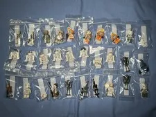 Lego Star Wars Minifigures-LOT OF 30-With Weapons & Accessories /$414 eBay Value