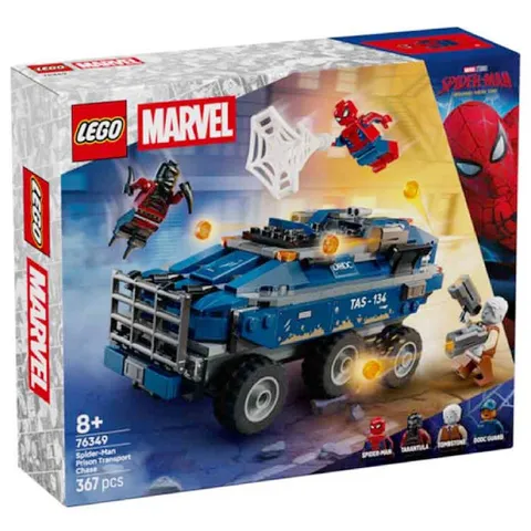LEGO Marvel Spider-Man Prison Transport Chase 76349 Super Hero Vehicle Set