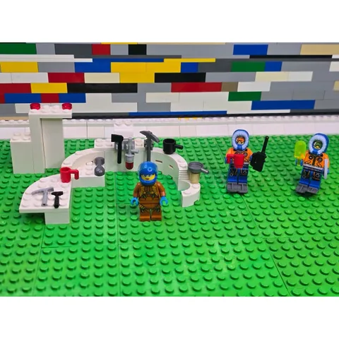 LEGO City Arctic Explorer & Pilot Minifigure Lot With Accessories