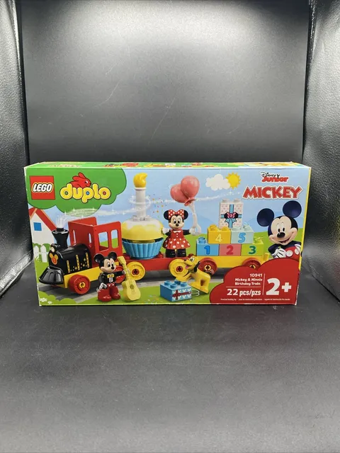 Lego Duplo Dinsey Junior Mickey Mouse Minnie Birthday Train Set 10941 Sealed