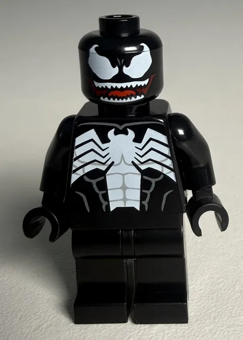 LEGO Marvel Venom sh0542 White Teeth Parted 