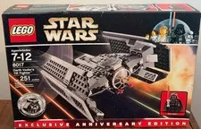 LEGO Star Wars: Darth Vader's Tie Fighter (8017) New Sealed Retired Set Box