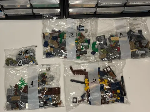 LEGO Retired Creator 3 in 1 Medieval Castle (31120) sealed bags 4,5,6 and 7 ONLY