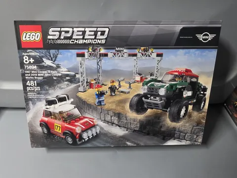 LEGO SPEED CHAMPIONS: 1967 Mini Cooper S Rally and 2018 MINI John Cooper NEW