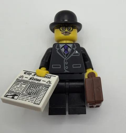 Lego Series 8 CMF Businessman, with Accessories