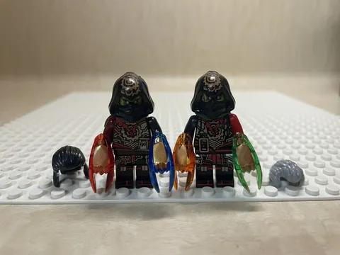 NEW Ninjago Time Twins (Krux/Acronix) Custom Lego Minifigures 70626 Dawn of Doom