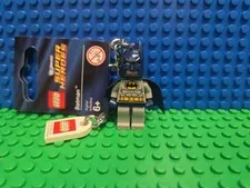 LEGO Batman Key Chain Minifigure DC Super Heroes 853429 CMF Lot Rare Retired HTF