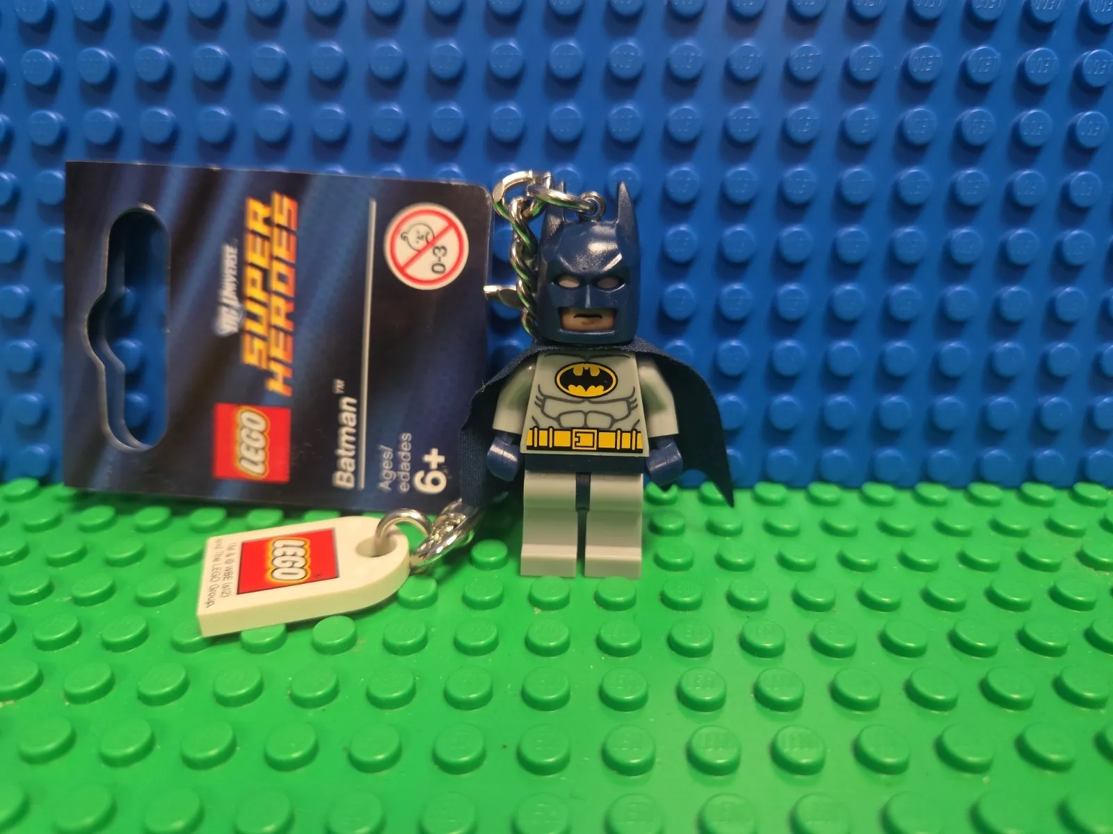 LEGO Batman Key Chain Minifigure DC Super Heroes 853429 CMF Lot Rare Retired HTF