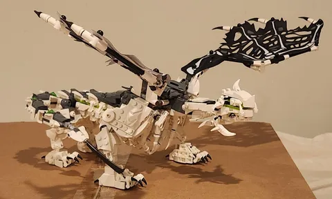 LEGO Ninjago Skull Sorcerer’s Dragon 71721 (DRAGON ONLY)