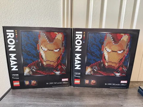 LEGO: (Retired) Marvel Studios Iron Man (31199) - Lot Of 2