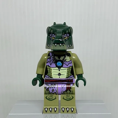 LEGO Legends of Chima loc022 Crooler Crocodile Tribe Minifigure 70006