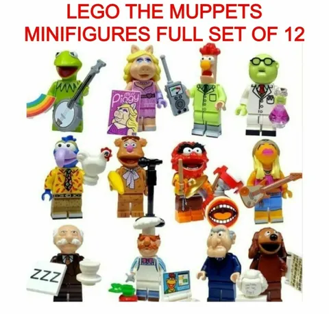 Lego The Muppets Minifigure Series - 71033 - Complete Set of 12 - NEW & SEALED