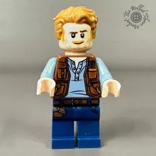 LEGO Minifigure Owen Grady jw023 Jurassic World Chris Pratt