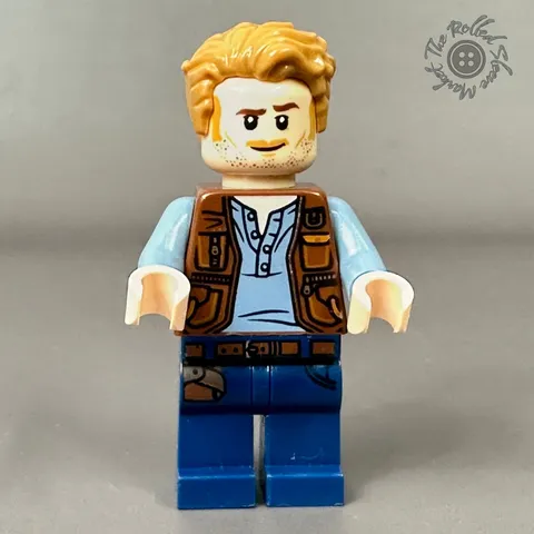 LEGO Minifigure Owen Grady jw023 Jurassic World Chris Pratt