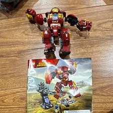 LEGO Marvel Super Heroes 76031 Hulkbuster Smash 248pc Complete No Box